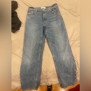 Abercrombie 90s Straight Ultra High Rise Jeans